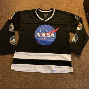 NASA jersey with printed sleeves